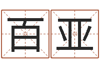 王百亚星命首-免费姓名签名转运法