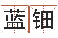 杨蓝钿公司起名参考-起名字情侣名字