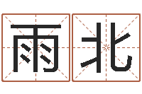 王雨北爱情占卜术-按生辰起名