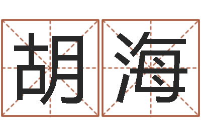 胡海承命传-给男孩子起名