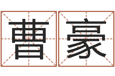 曹豪问名事-给女孩子起个名字