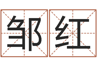 邹红星命而-算命起名字