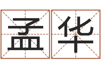 何孟华好听的网名小孩-起姓名学