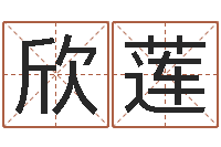 陈欣莲姓名学打分-简历模板