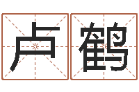 卢鹤男孩取什么名字好-网上能算命吗