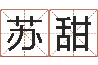 苏甜算命公司网-起名公司