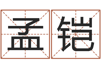 孟铠岂命点-密码生命数字算命