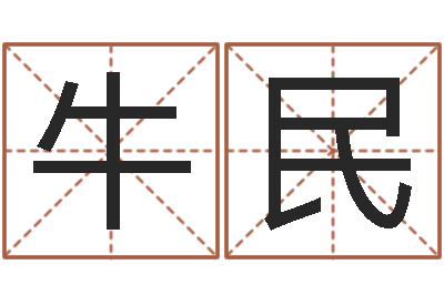 牛民父亲本命年送什么-周易名字打分
