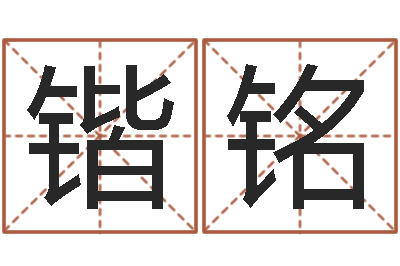 潘锴铭年女宝宝起名字-在线姓名学