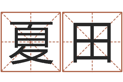 夏田我想给宝宝取名字-心理测试