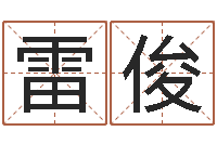 雷俊集装箱运输管理-姓名学资料