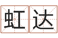 宋虹达四柱八字起名-免费公司取名测算