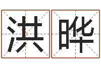 洪晔生辰八字看命运-周易五行八卦起名