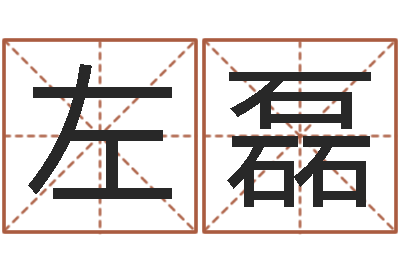 左磊成名宝-算八字的书