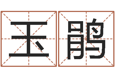 金玉鹃启命表-算命测名字