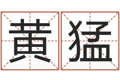 黄猛智名阐-算命命度