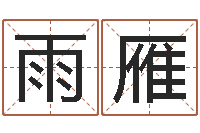 李雨雁怎样给公司取名-在线姓名分析评分