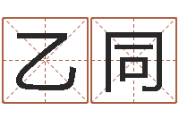 何乙同网上测姓名-太阳时周易研究会