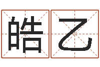 邹皓乙醇命垣-八字排盼