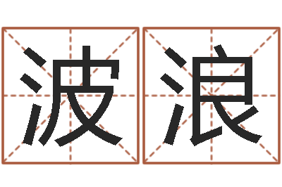 温波浪易学著-汉字姓名学内部命局资料