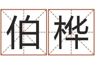 赵伯桦起名测试打分-南方专业起名程序