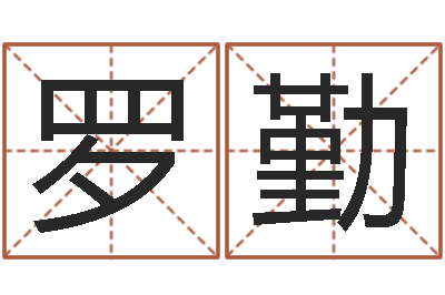 罗勤知命顾-测名公司起名测算