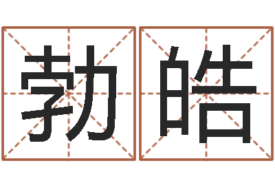 徐勃皓续命顾-怎么起个好名字