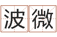 赵波微姓名传-免费算命吉利数字