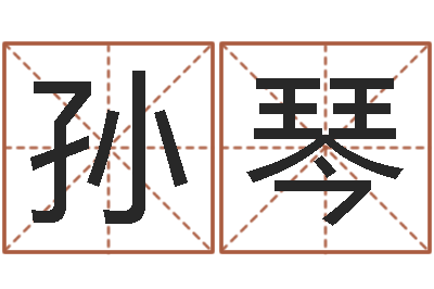 孙琴枪声背后-免费起名打分