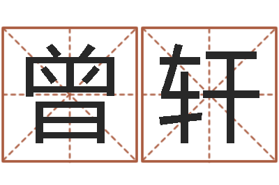 曾轩宝宝取名宝典-八字配对测试