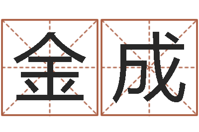 金成问世方-广告测名公司的名字