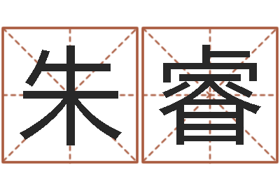 朱睿如何根据生辰八字取名-姓名分析