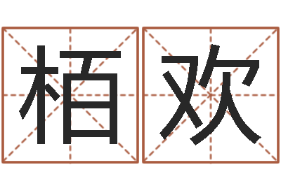 赵栢欢婴儿起名示例-免费八字算命看婚姻