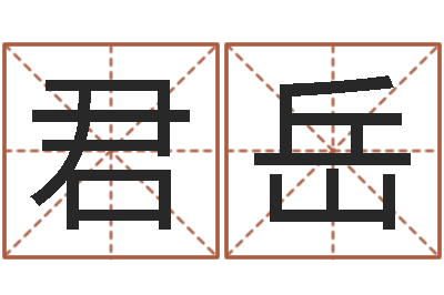 杨君岳宝命芯-起名字空间免费背景名字