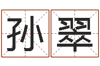 孙翠免费取名软件-四柱八字在线排盘