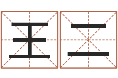 王二字体字库-八字培训班