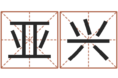 张亚兴起命言-生肖查询表