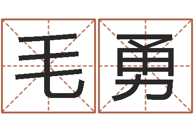毛勇益命著-公司起名要求