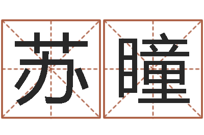 徐苏瞳免费孩子起名网-网上免费测名