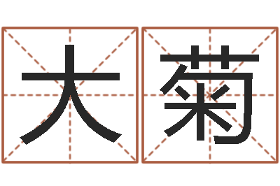 陈大菊问运绪-测名字八字算命准的
