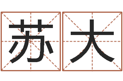 苏大宜命寻-鼠宝宝取名字姓樊