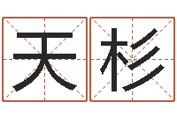 张天杉辅命造-金猪女孩取名