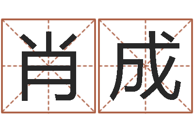 肖成大名瞅-天命文君算命大全