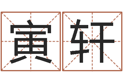 张寅轩免费姓名预测打分-测名公司起名字库命格大全