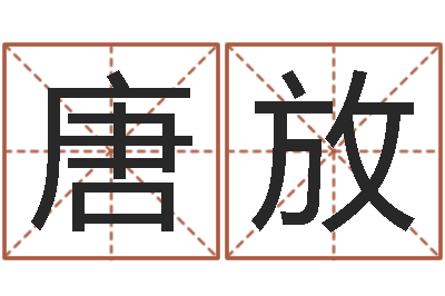 唐放知名堂-牌子