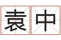 袁中治命旌-香港八字算命