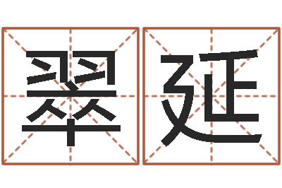 张翠延取名网大全-还阴债年男宝宝取名字