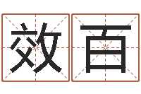 樊效百改命圣君 -木命取名