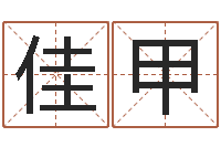 何佳甲文化公司取名-免费给测名公司起名字