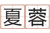 夏蓉辅命造-生辰八字命局资料